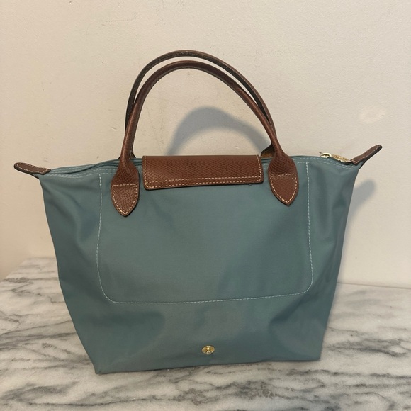 Longchamp Le Pliage celadon mini handbag - Picture 5 of 16